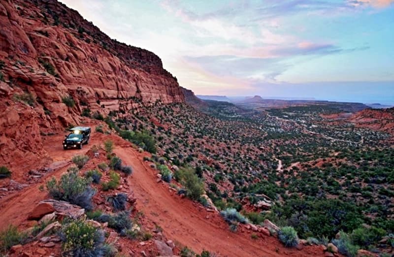 Ascending the Flint Trail, Utah