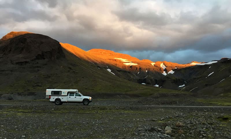 Kjalvegur F35 Blafellshals in Iceland