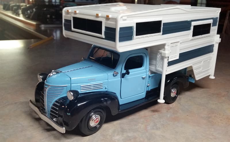 1941 Plymouth truck camper toy