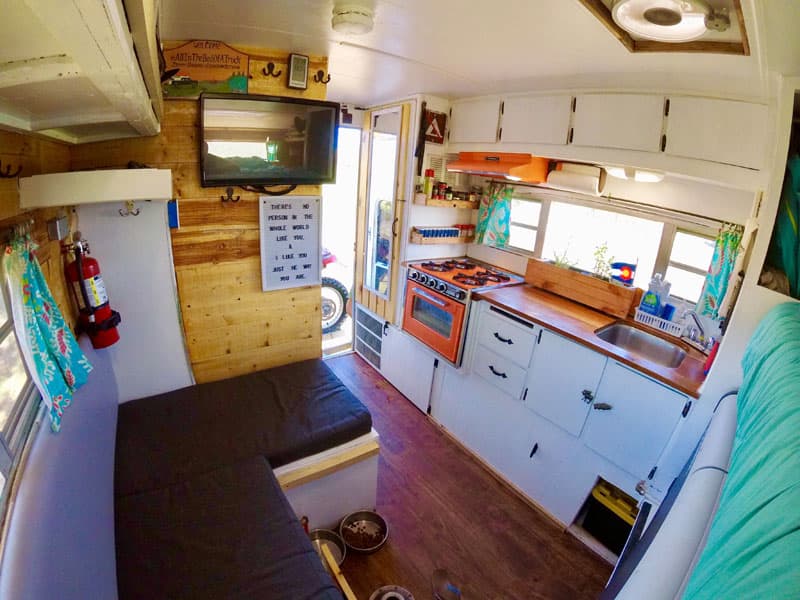 1969 Camper Interior