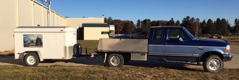 1996 Ford F250 Trailer For Church