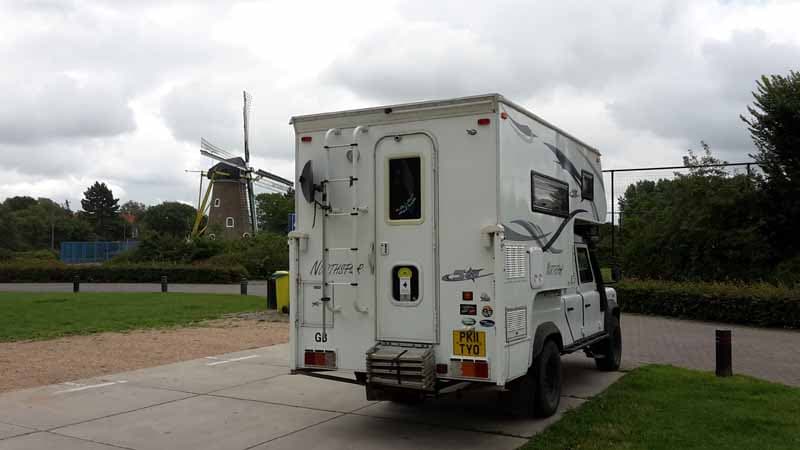 Domberg, Netherlands with a Northstar Camper