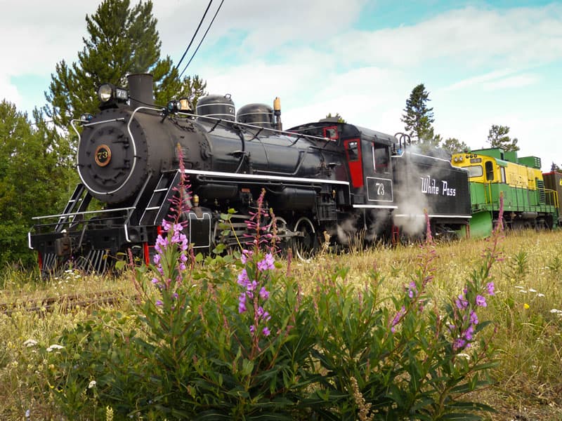 Carcross Yukon, White Pass Train