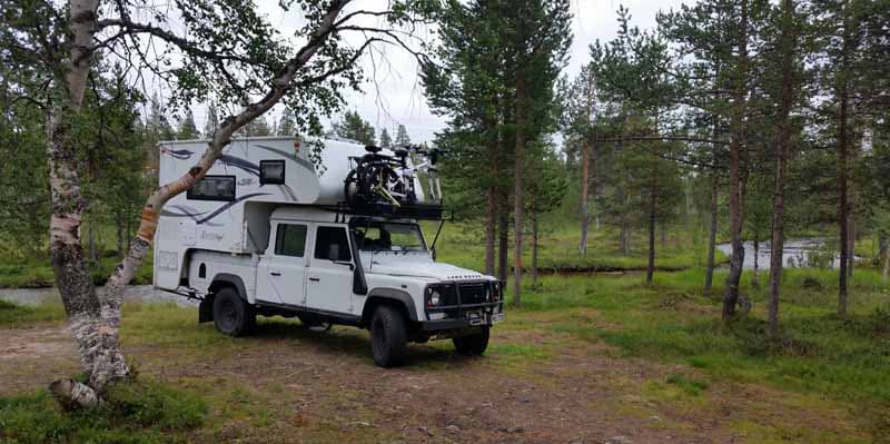 Ivalo Wildcamp in Finland