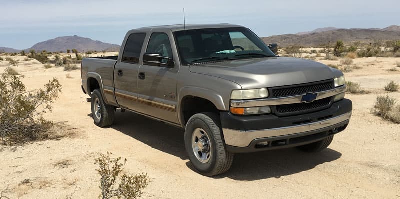 2001 Chevy 2500HD Crew Cab 4x4 Diesel