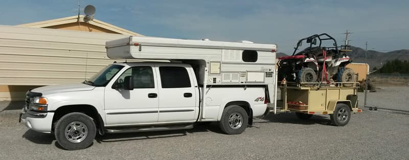 2003 GMC 1500 HD and 2001 North Star Tc650ex