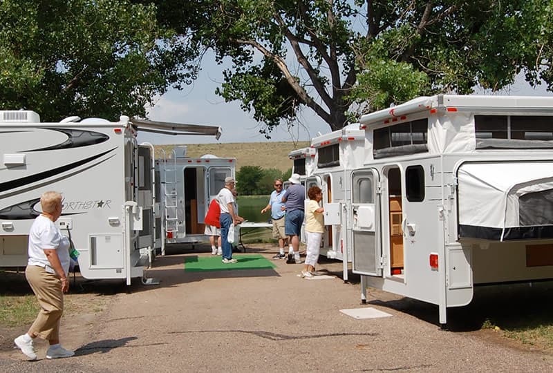 Northstar Campers at Truck Camper Show in Ogallala, Nebraska