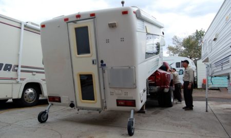 Crawling Truck Camper