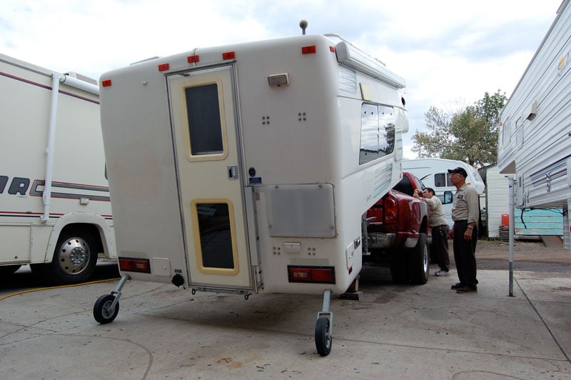 Crawling Truck Camper