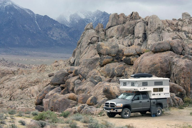 Alabama Hills Ca BLM Boondocking