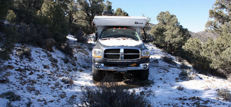 Camp In The Snow Hallmark Truck Camper