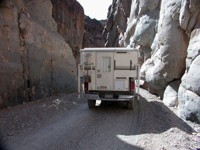 Titus Canyon Narrows Death Valley