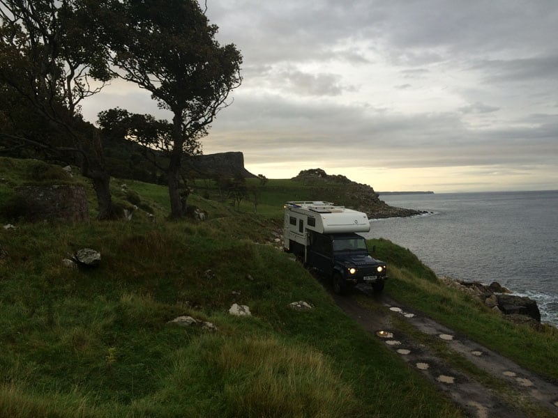 Murlough Bay in County Antrim, Northern Ireland