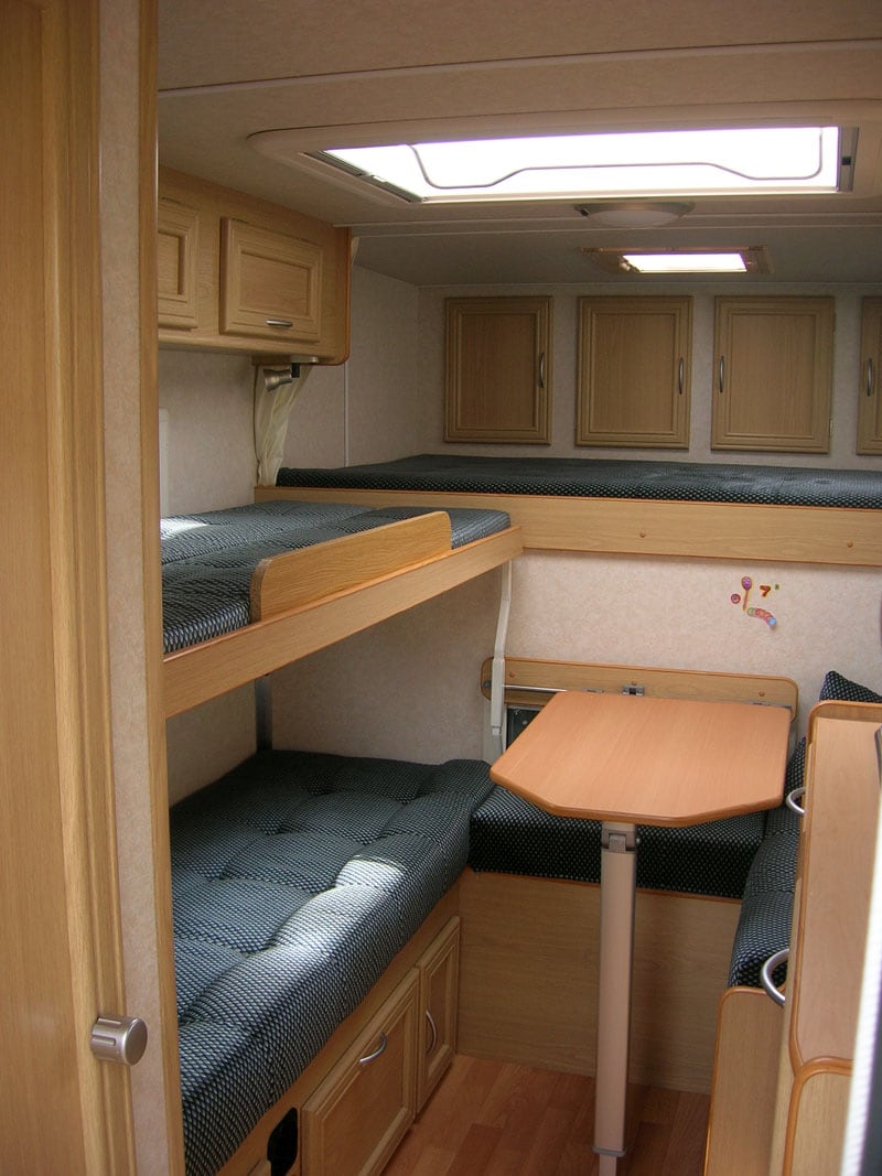 Inside Ranger Truck Camper