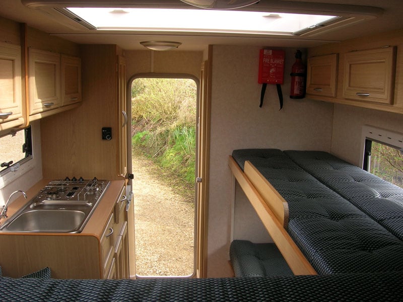 Kitchen In Ranger Camper