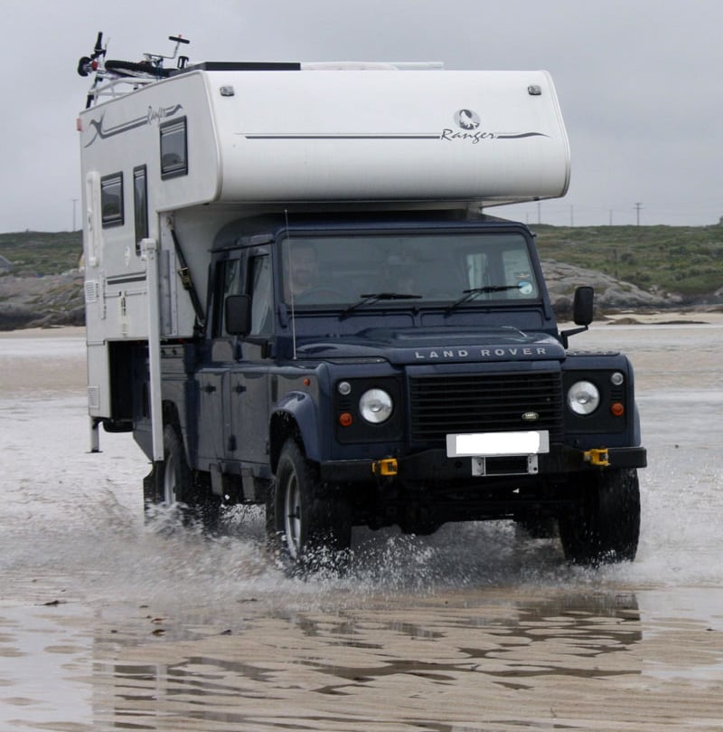 LandRover Through The Water