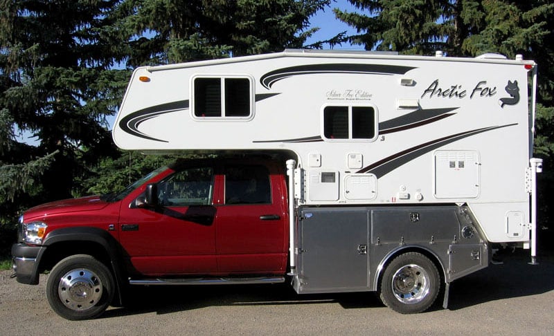 Custom Truck Camper Bed Completed