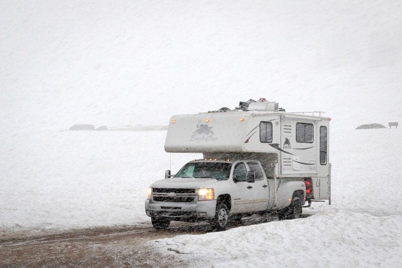 Beartooth Highway Snow