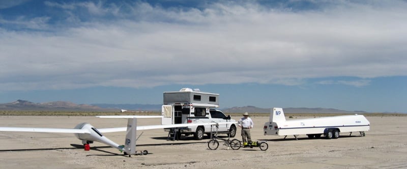 Airport Glider Tonopah Nevada