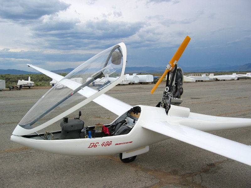 Glider On Ground Engine Up