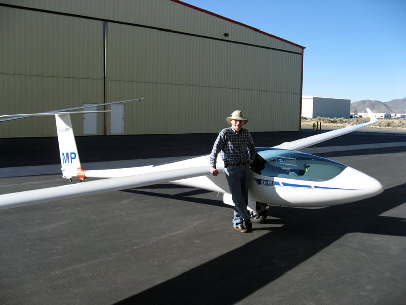 Mitch Polinsky With New Plane