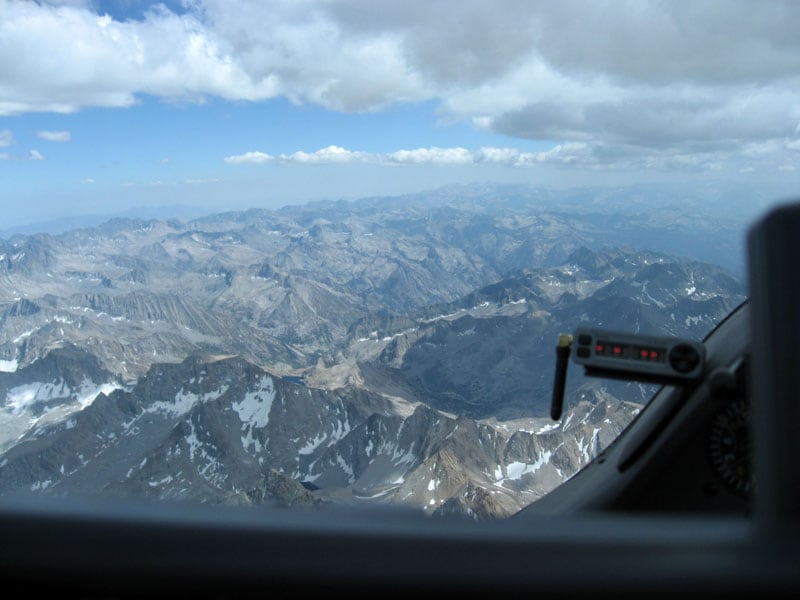 Soaring Over The High Sierras