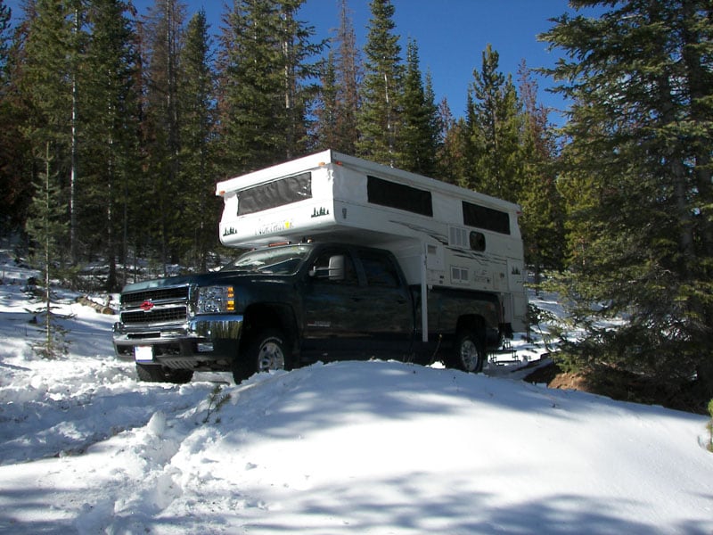 Campsite North Of Kremmling Colorado