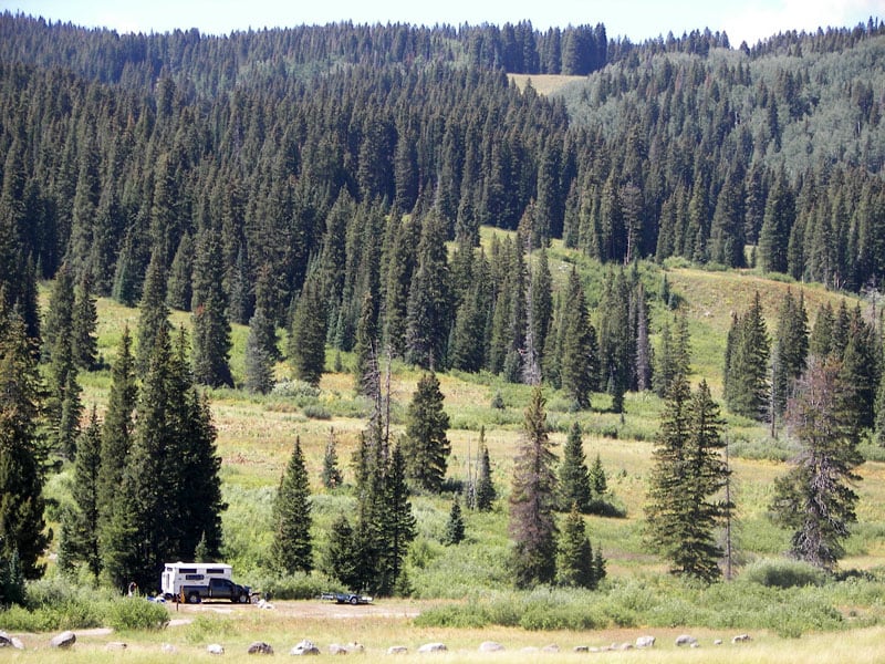 Jeep Trail In The Grand Mesa National Forest