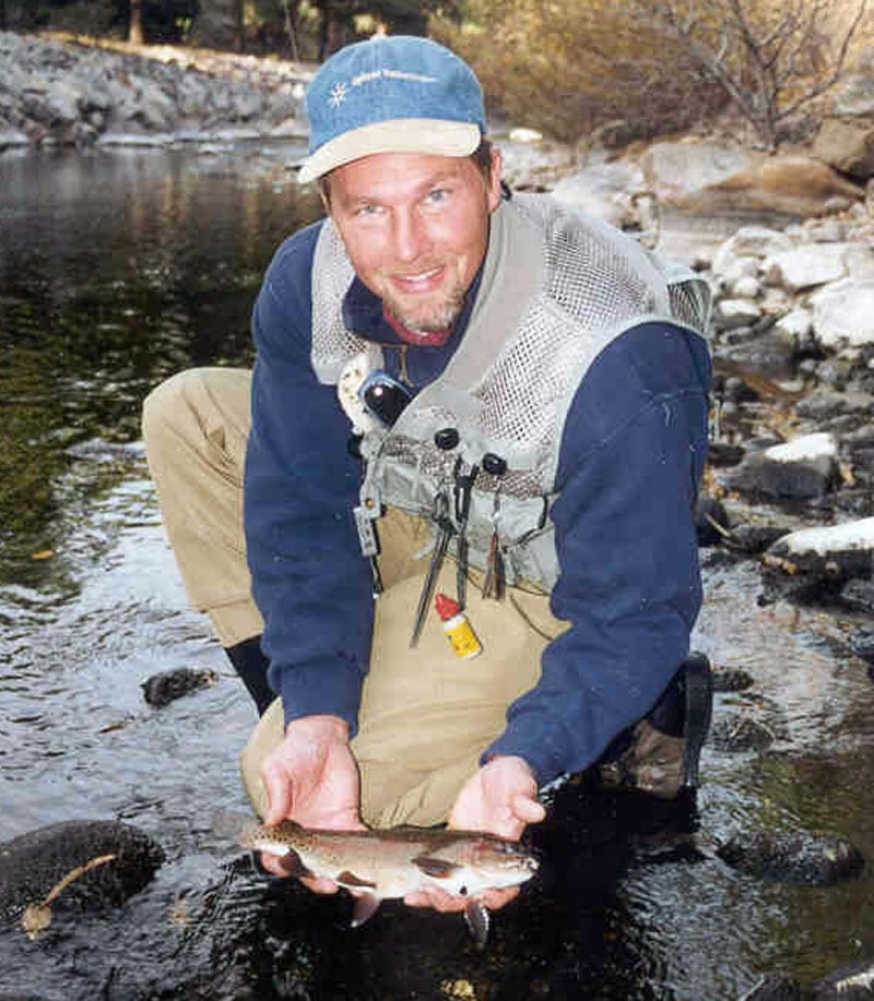 Trout Was From A River In Central Wyoming