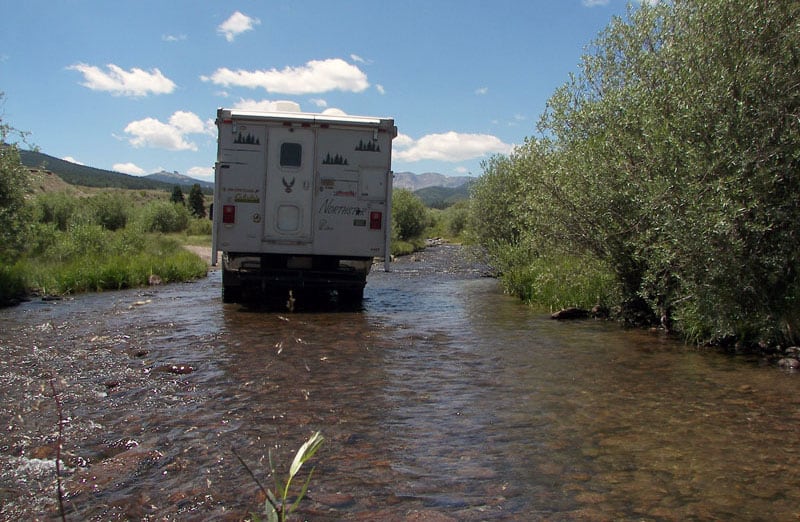 Unnamed Forest Road By Durango Colorado