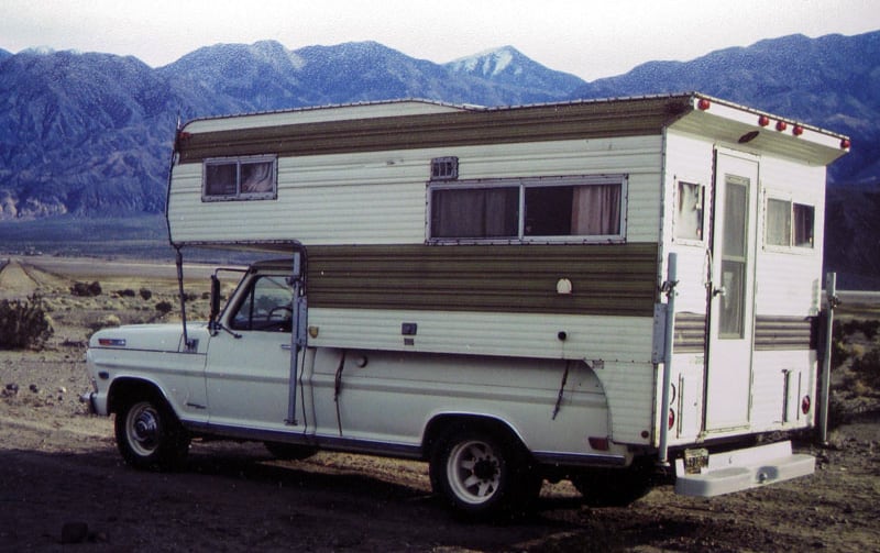 Earliest Picture After Buying The Camper 1976