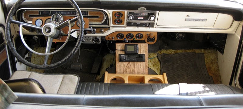 Ford Camper Special Dashboard