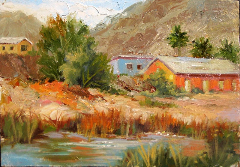 Joann Paintings Of The Tecopa Lake 2002