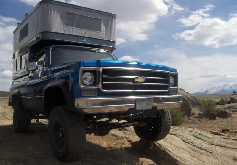 Jeep Trails Chevy Truck