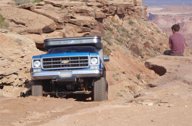 Jeep Trails In Utah With Truck Camper