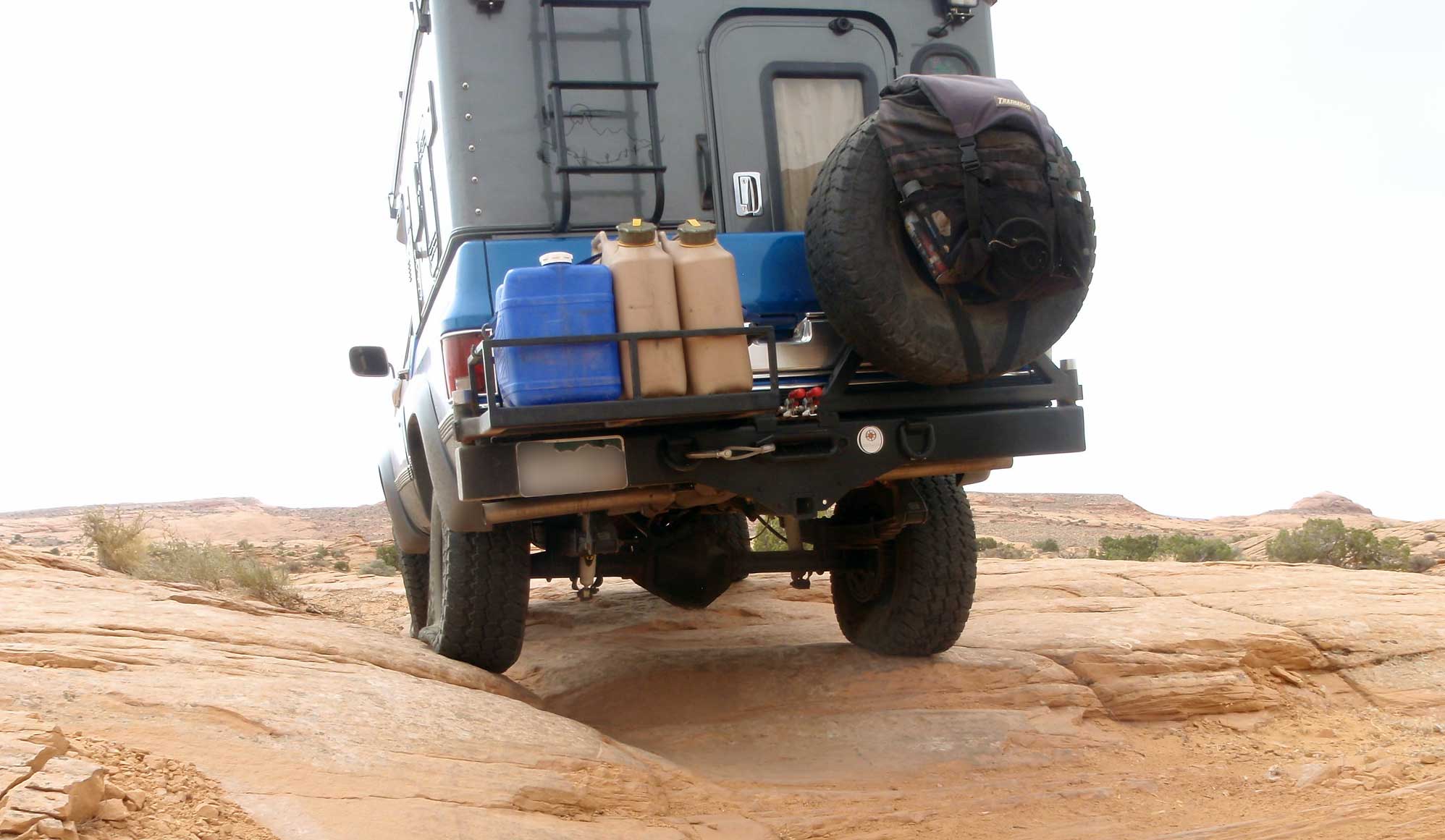 Jeep Trails In Utah With Truck Camper