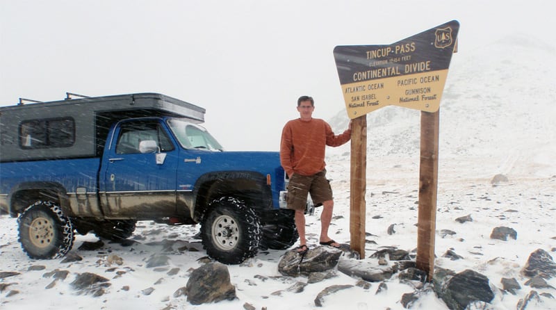 TinCup Pass Continental Divide