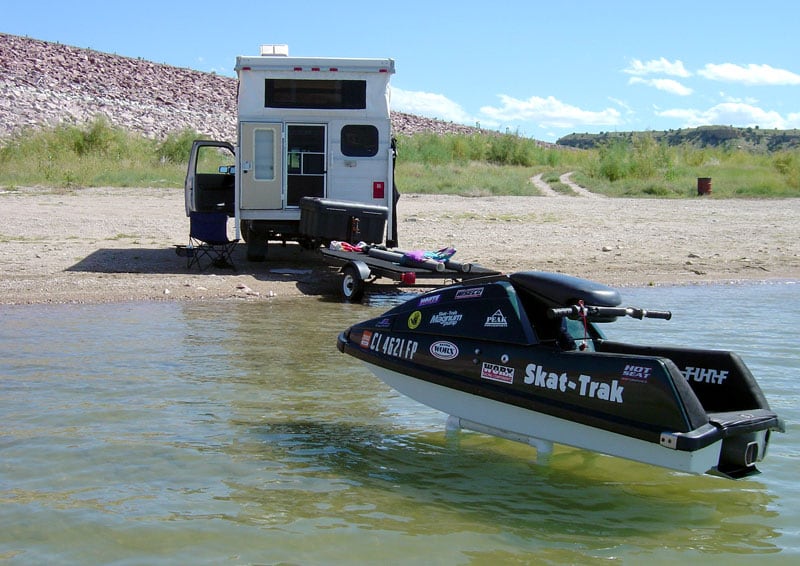 Skat Trak Jet Ski Camping