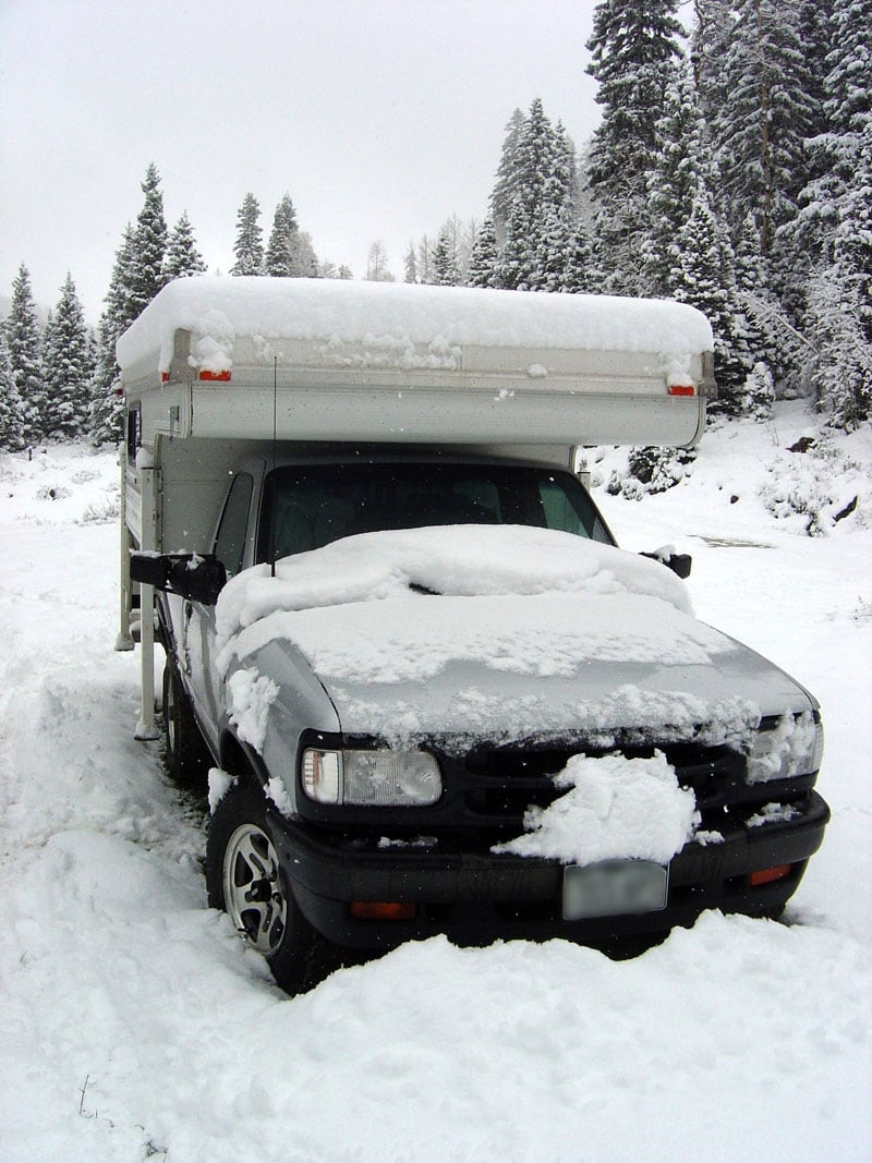 Snowstorm Camping Is Cold