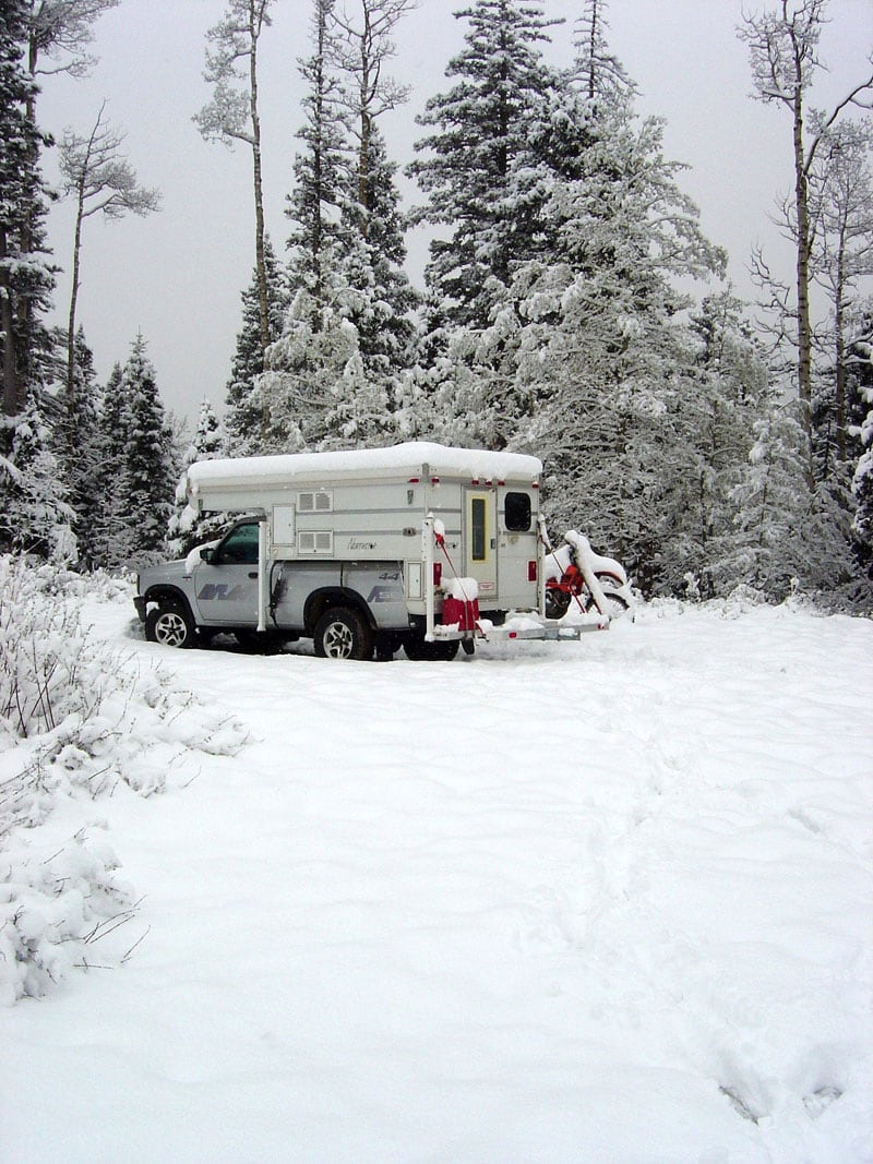 Stranded In The Snow While Camping