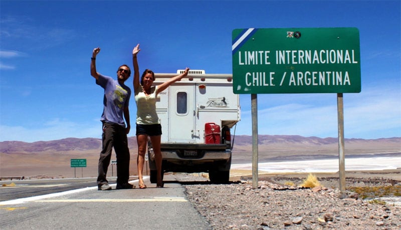 Chile and Argentina Border Last Country