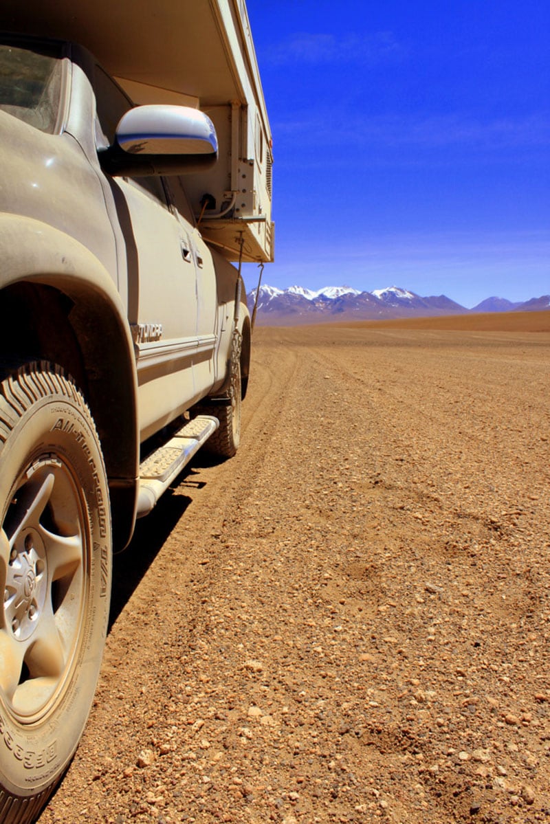 Dirt Road In Bolivia