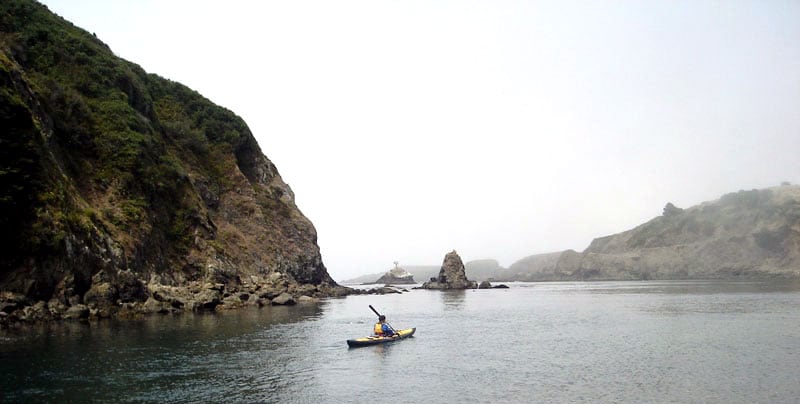 Kayak Heaven in Albion, California