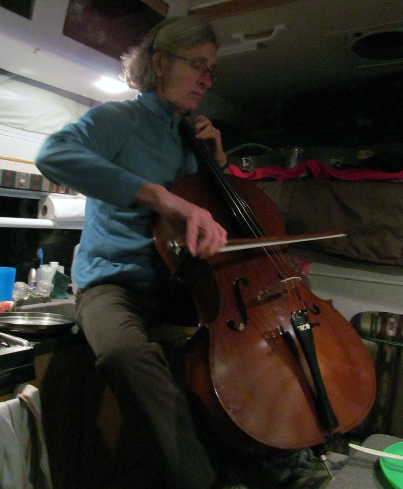 Molly Figures Out How To Play The Cello Inside Our Hallmark Millner