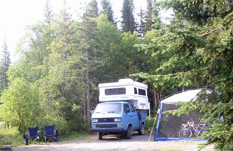 Campsite At Lac Cascapedia