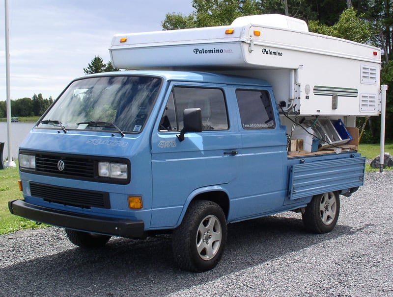 Flatbed VW Truck Storage