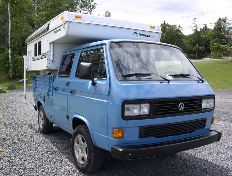Move Over Westfalia The Vw Doka Truck Camper Rig Truck Camper Magazine