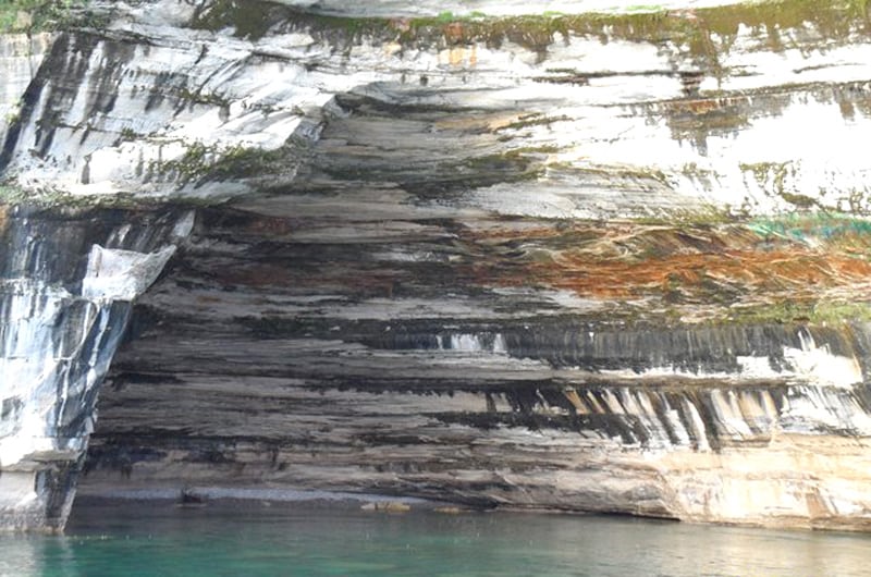 Pictured Rocks In Michigan Kayaking