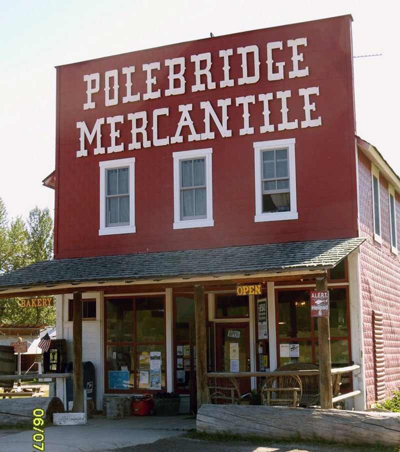 Polebridge Mercantile Near Glacier