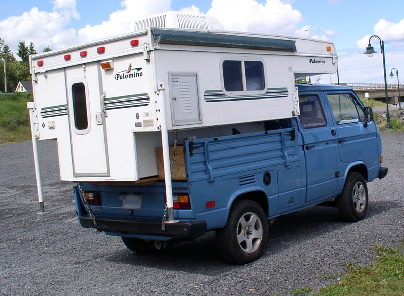 Truck Bed Storage VW Flatbed Truck